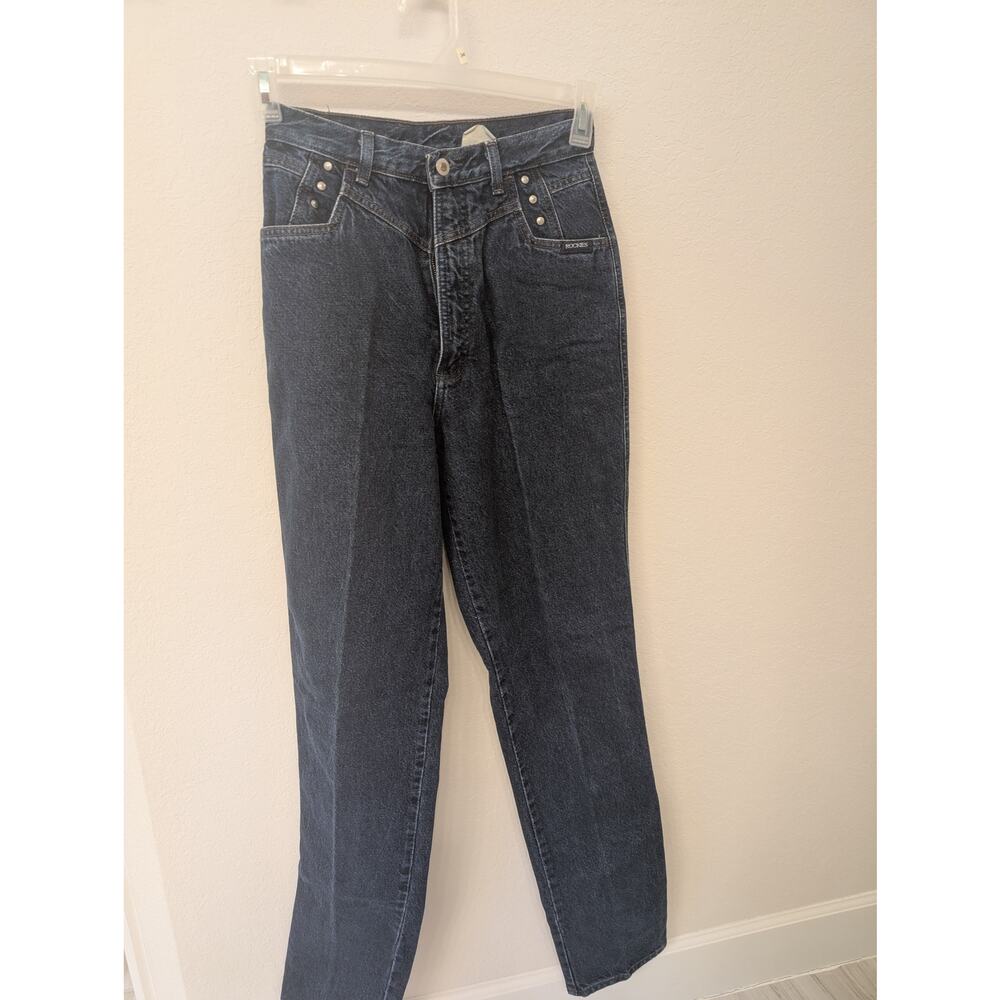 Rocky Mountain Rockies Y2K Vintage  Blue High Waist Denim Jeans USA sz 9/10